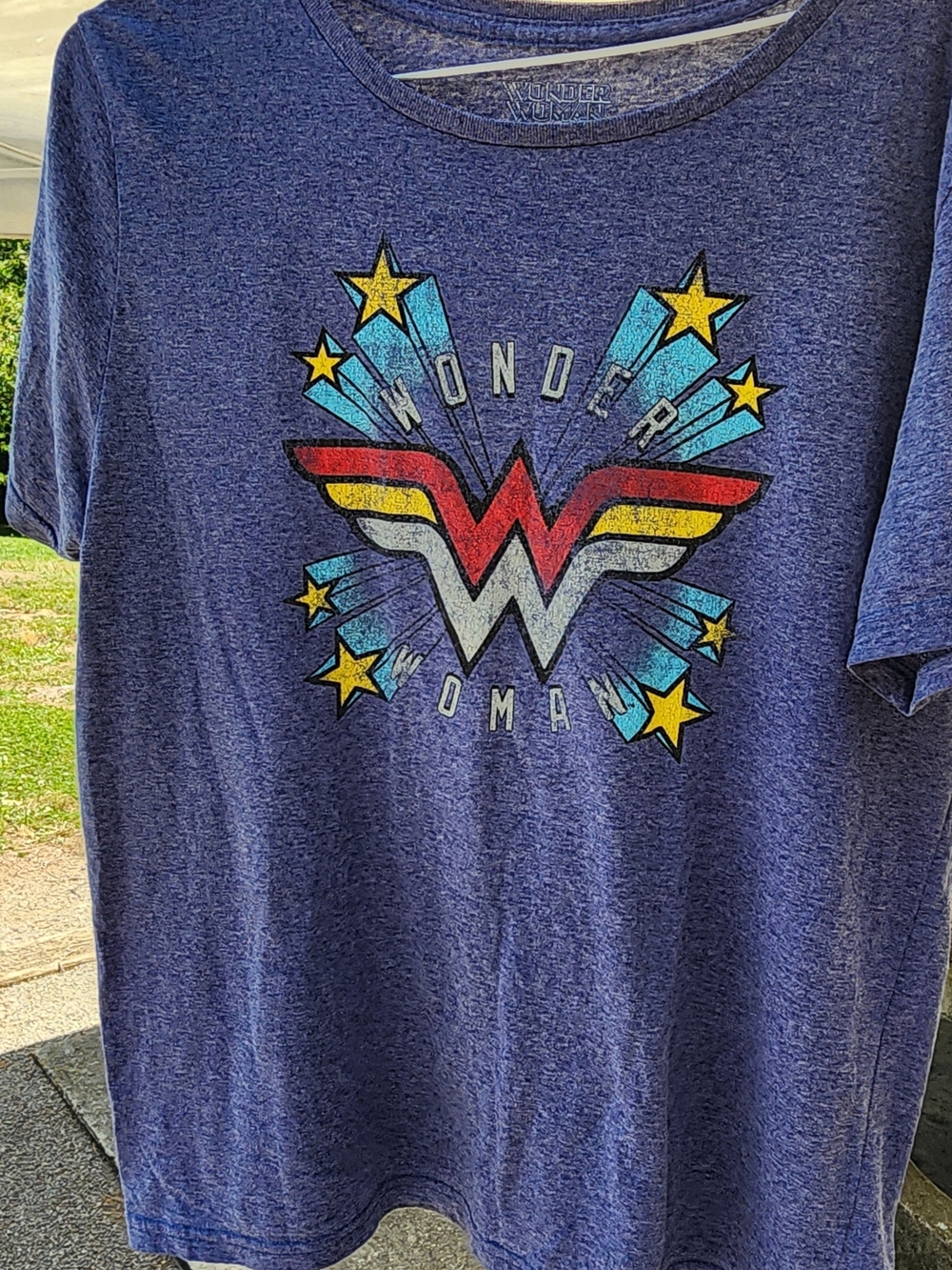 Wonder Woman Superhero Character Short Sleeve Tee